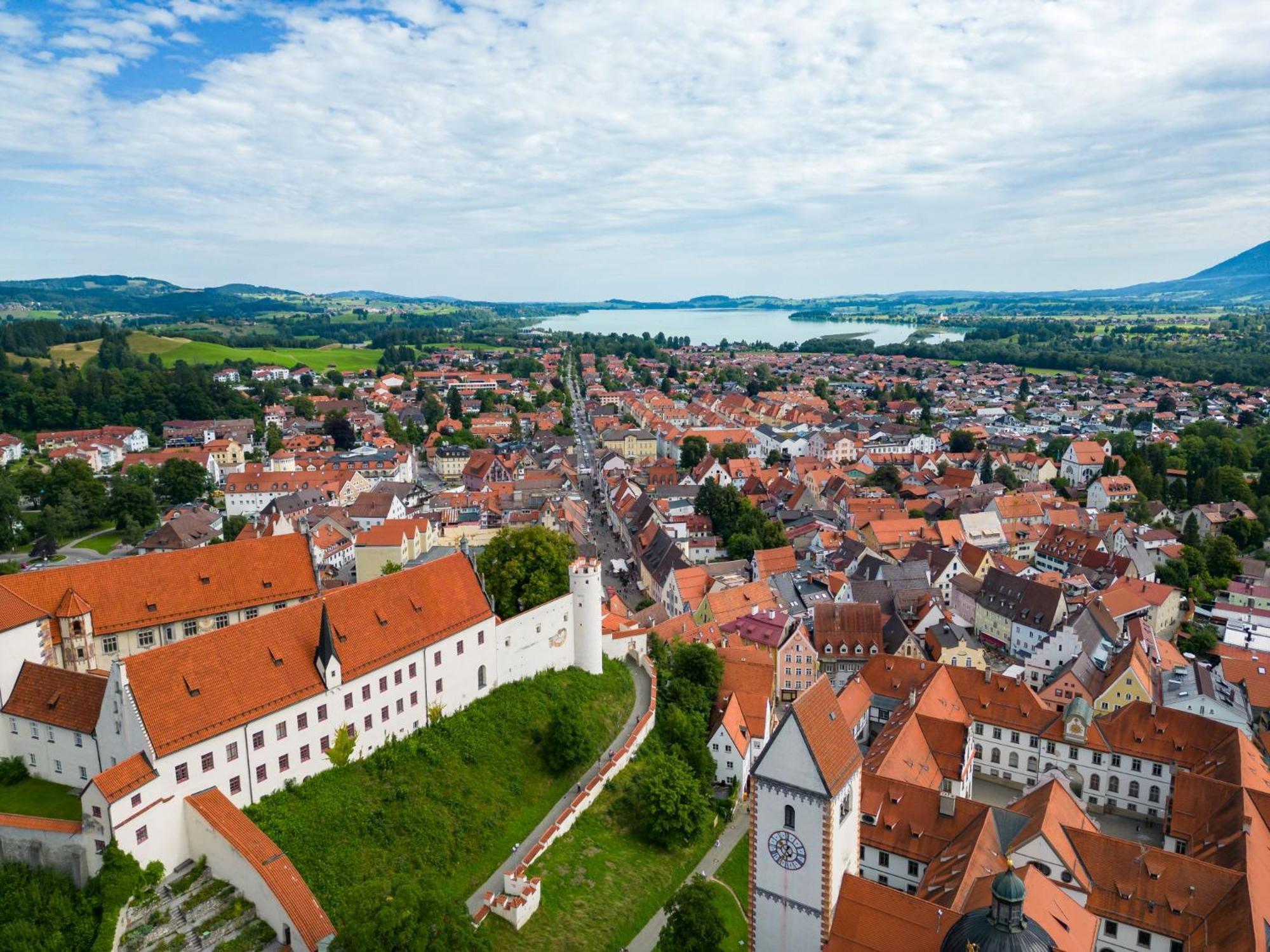 Ferienwohnung Hohenstaufen Füssen Esterno foto